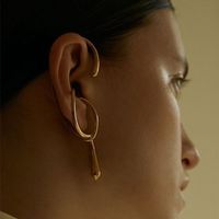 1 Piece Fashion Geometric Copper Plating Women's Ear Clips main image 6