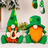 St. Patrick Cartoon Polyester Holiday Party Doll Rudolph Doll 1 Piece main image 6