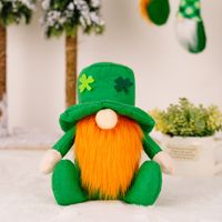 St. Patrick Cartoon Character Polyester Holiday Party 1 Piece sku image 1