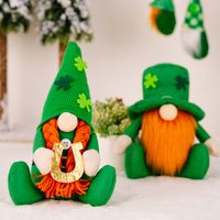 St. Patrick Cartoon Polyester Holiday Party Doll Rudolph Doll 1 Piece main image 5