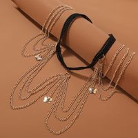 1 Piece Simple Style Bow Knot Alloy Plating Women's Body Chain main image 5