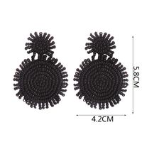 1 Pair Bohemian Geometric Beaded Women's Drop Earrings main image 6
