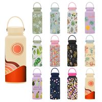 Retro Flower Stainless Steel Thermos Cup 1 Piece main image 1