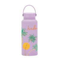 Retro Flower Stainless Steel Thermos Cup 1 Piece sku image 41