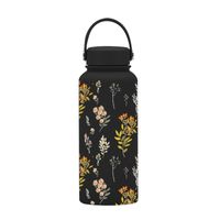 Retro Flower Stainless Steel Thermos Cup 1 Piece sku image 44