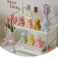 Cute Bear Paraffin Candle 1 Piece main image 1