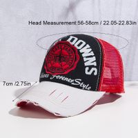 Women's Fashion Letter Embroidery Curved Eaves Baseball Cap main image 5