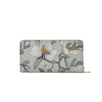 Women's Flower Pu Leather Zipper Wallets main image 3