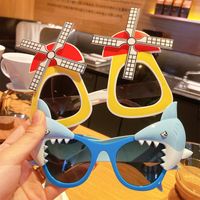 Cute Cartoon Pc Special-shaped Mirror Full Frame Kids Sunglasses main image 3