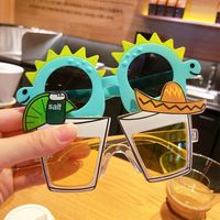 Cute Cartoon Pc Special-shaped Mirror Full Frame Kids Sunglasses main image 2