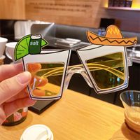 Cute Cartoon Pc Special-shaped Mirror Full Frame Kids Sunglasses sku image 5