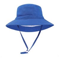 Children Unisex Fashion Solid Color Bucket Hat main image 3