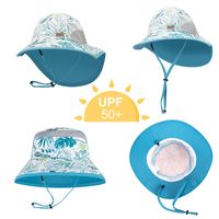 Children Unisex Vacation Plant Printing Bucket Hat main image 5