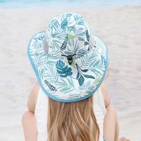 Children Unisex Vacation Plant Printing Bucket Hat main image 4