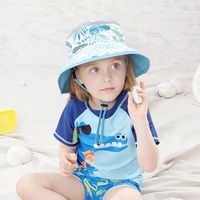 Children Unisex Vacation Plant Printing Bucket Hat main image 2