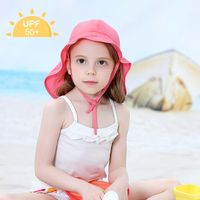 Girl's Fashion Solid Color Sun Hat main image 2