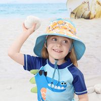 Children Unisex Vacation Cartoon Printing Bucket Hat main image 5