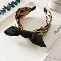 Fashion Polka Dots Bow Knot Cloth Printing Hair Band 1 Piece sku image 10