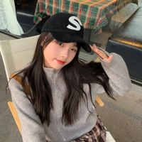 Unisex Simple Style Letter Curved Eaves Baseball Cap main image 4