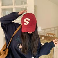 Unisex Simple Style Letter Curved Eaves Baseball Cap sku image 1