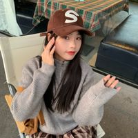 Unisex Simple Style Letter Curved Eaves Baseball Cap main image 2