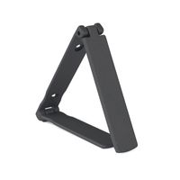 New Desktop Stand Mini Invisible Double Folding Ultra-thin Live Broadcast Universal Mobile Phone Holder Zinc Alloy Factory Wholesale sku image 2