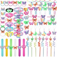 Cartoon Style Butterfly Pvc Party Gifts Set Children's Jewelry 1 Piece main image 1