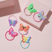Cartoon Style Butterfly Pvc Party Gifts Set Children's Jewelry 1 Piece sku image 5