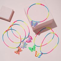 Cartoon Style Butterfly Pvc Party Gifts Set Children's Jewelry 1 Piece sku image 11