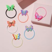 Cartoon Style Butterfly Pvc Party Gifts Set Children's Jewelry 1 Piece sku image 8