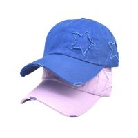 Mujeres Moda Estrella Hecho A Mano Aleros Curvos Gorra De Beisbol main image 3