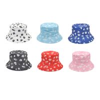 Unisex Basic Skull Wide Eaves Bucket Hat main image 1