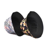 Unisex Basic Flower Wide Eaves Bucket Hat main image 2