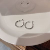 1 Pair Fashion Geometric Alloy Plating Women's Hoop Earrings main image 2