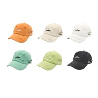 Unisex Fashion Letter Embroidery Curved Eaves Baseball Cap main image 1