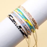 1 Piece Fashion Geometric Glass Knitting Women's Bracelets main image 5