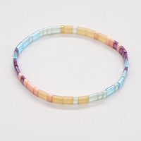 1 Pièce Bohémien Géométrique Coloré Perles Tila Femmes Bracelets sku image 1