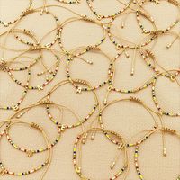 Mode Lettre Perle De Rocaille Tricot Femmes Bracelets main image 1