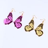 1 Pair Fashion Butterfly Arylic Women's Drop Earrings main image 4