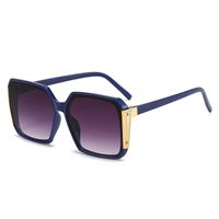 Elegant Simple Style Gradient Color Ac Square Full Frame Women's Sunglasses sku image 5