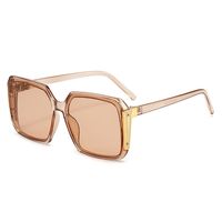 Elegant Simple Style Gradient Color Ac Square Full Frame Women's Sunglasses sku image 8