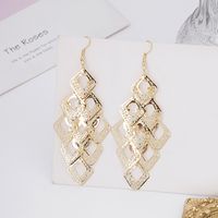1 Pair Fashion Geometric Metal Women's Earrings main image 5