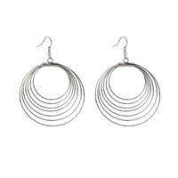 1 Pair Fashion Geometric Metal Women's Earrings sku image 4
