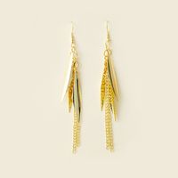 1 Pair Fashion Geometric Metal Women's Earrings sku image 1