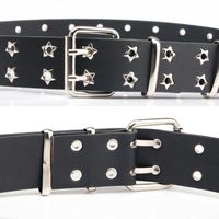 Fashion Star Pu Leather Iron Women'S Leather Belts main image 2