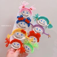 Simple Style Doll Mixed Materials Handmade Hair Clip 1 Piece main image 1