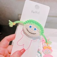 Simple Style Doll Mixed Materials Handmade Hair Clip 1 Piece sku image 5