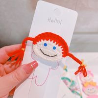 Einfacher Stil Puppe Gemischte Materialien Handgemacht Haarklammer 1 Stück sku image 1
