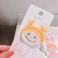 Simple Style Doll Mixed Materials Handmade Hair Clip 1 Piece sku image 12