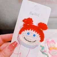 Simple Style Doll Mixed Materials Handmade Hair Clip 1 Piece sku image 2